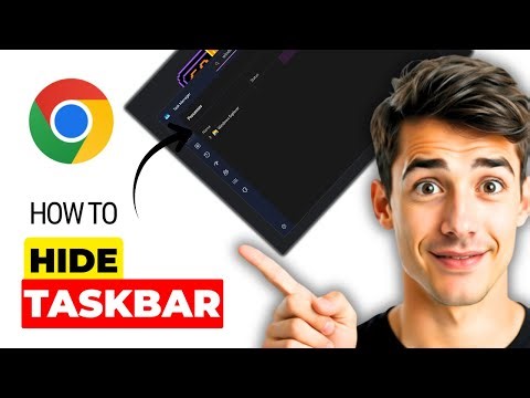 How To Hide Taskbar When YouTube Is Fullscreen In Chrome (Easiest Way) (2025 Guide)