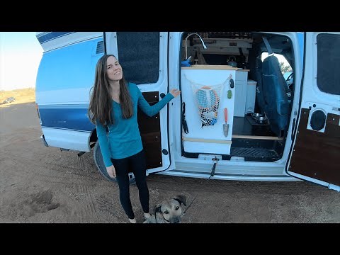 VAN TOUR | Total Remodel of 1992 Class B Camper Van