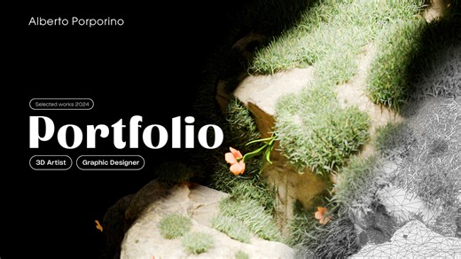 Portfolio 3D artist 2024 (AP Design) - Alberto Porporino