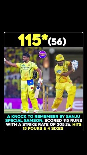 sanju samson first player to create century in IPL.