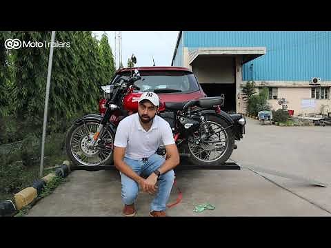 Hitch Mounted motor bike carrier Complete Demo Video | MotoTrailers