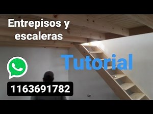 We build mezzanines and stairs. Cel. 11 6369 1782