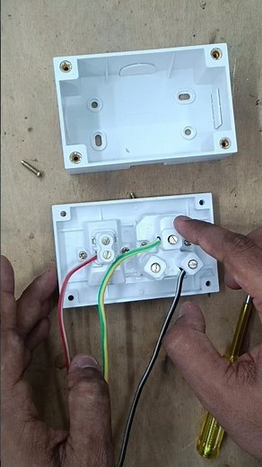 16A पावर बोर्ड का सही कनेक्शन ऐसे करें | Power board connection kaise karen | SS combined box wiring