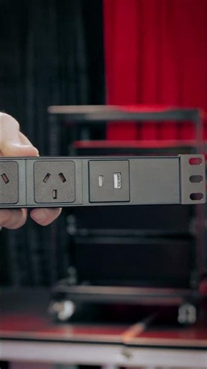 New PDU. Power and USB in one rack unit.