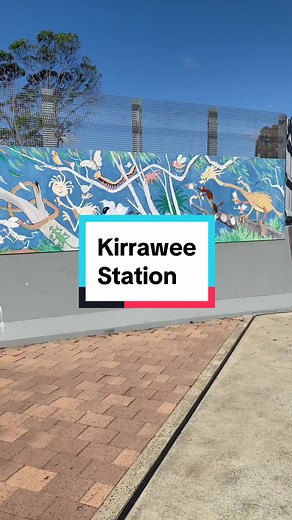 Explore Kirrawee Station and its Vibrant Murals | Sydney Rail Station