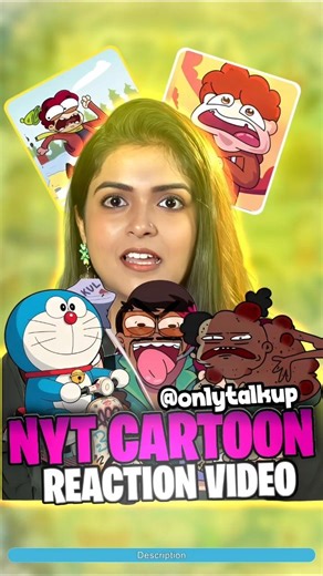 NYT || Indian cartoons parodey reaction video #mimicry #voiceactor