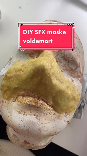 DIY Voldemort Mask Making Tutorial - SFX Makeup Project