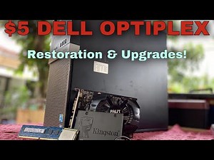 $5 DELL OPTIPLEX 980 | Ultra-Cheap Gaming PC? | Restoration & Upgrades | Benchmarks and Temp Tests |