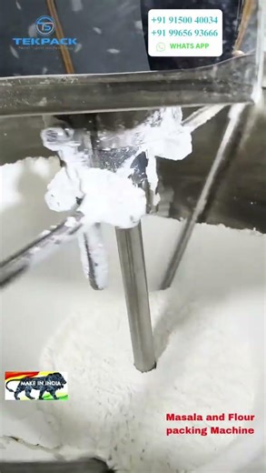 High-Speed Masala & Powder Packing Machine | Easy Cover Setup ⚡