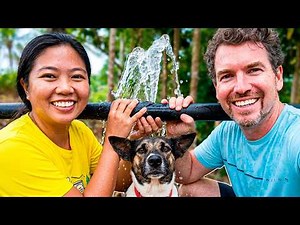 How we connected our WATER supply and transformed our kitchen in the PHILIPPINES ISLAND LIFE