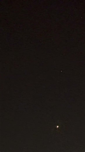 Fast moving objects in the night sky?