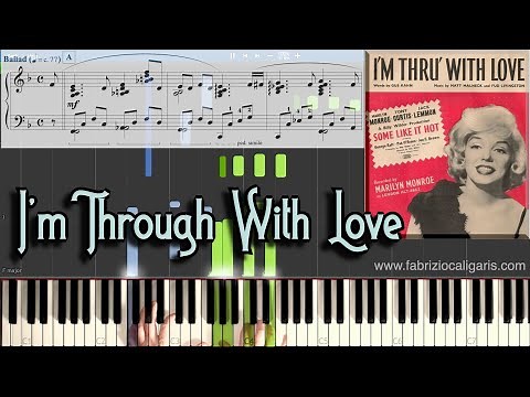 I'm Through With Love - Piano Cover - Tutorial - Sheet Music in PDF