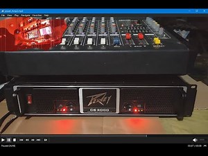 Review Power Amplifier Peavey CS3000 8 ohm 650 x 2 (1300 watts)
