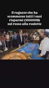 22K views · 6.2K reactions | Ashley Revell, il ragazzo inglese che nel 2004 prese una decisione che avrebbe cambiato per sempre la sua vita, nel bene o nel male: decise di puntare tutto ciò che possedeva su un unico colpo alla roulette | Fatti Straordinari | Facebook