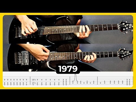 1979 - The Smashing Pumpkins | Tabs | Guitar Lesson | Cover | Tutorial | All Guitar Parts