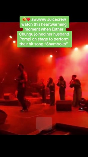 Esther Chungu and Pompi Heartwarming Performance of 'Shamboko' on Stage