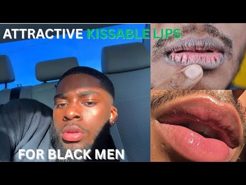 How to Get Soft Pink Kissable Lips for Black Men Lip Care for Black Men