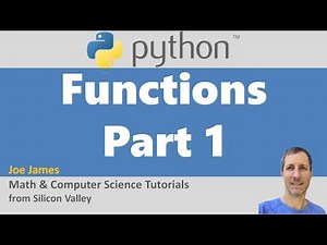 Python: Functions in Python - part 1