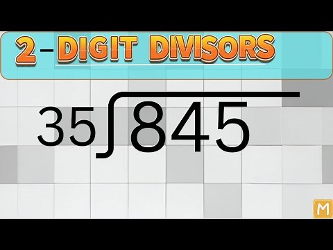 how to do long division with 2 digit numbers