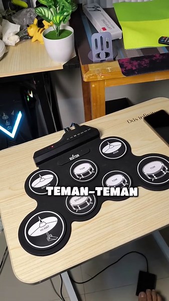 RIXTON Portable Electric Drum