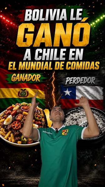 Bolivia beat Chile in the World Food Cup