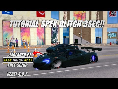 TUTORIAL SPEK GLITCH 3SEC!! McLaren p1 VERSI 4.9.7 - CAR PARKING MULTIPLAYER