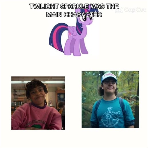 erica and dustin's my little pony lesson #strangerthings#ericasinclair#dustinhenderson#mylittlepony