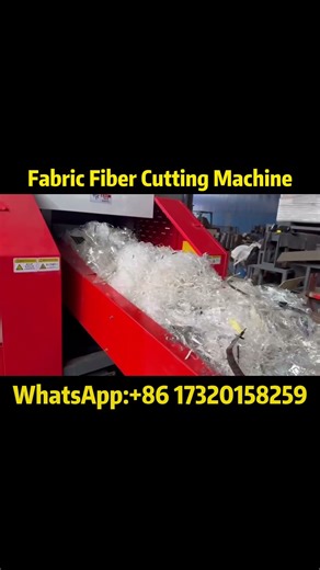 ⚙️ High-Efficiency Fiber Cutting Machine | Precision Industrial Cutter Demo#fiber #recycle