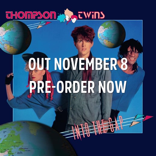 29K views · 11 reactions | Thompson Twins’ ‘Into The Gap’ has been remastered at Abbey Road and will be reissued on November 8th to celebrate the 40th anniversary of this iconic album. Pre-order your copy now! | Thompson Twins | Facebook