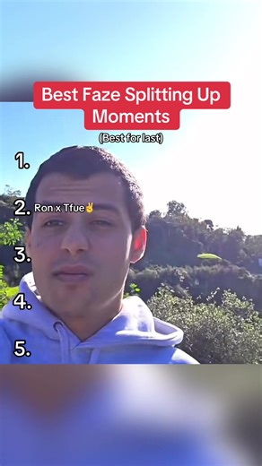 Faze Splitting Up Moments #top5 #faze #funny #fazeclan #clips | tfue