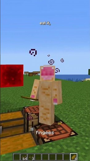 I added yellow snow to #minecraft #cursedminecraft #minecraftmemes