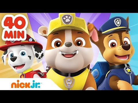PAW Patrol | 40 Minuten der coolsten Rettungen & Missionen! | Nick Jr. Deutschland