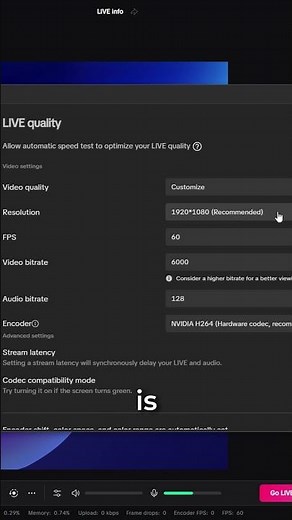 BEST TikTok Live Studio Streaming Settings! (NO LAG)