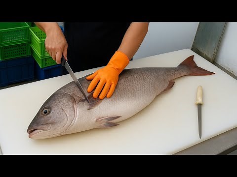 Perfect Fish Filleting Techniques 🔪 Amazing Fish Cutting Skills That Will Blow Your Mind! 🐟