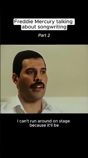 Freddie Mercury explains his views on his musical career #queen #shorts