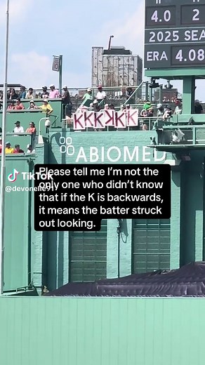 Understanding the Backwards K in Baseball Scoring
