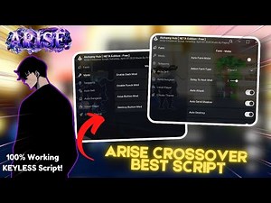Arise Crossover Script | Alchemy Hub - Auto Farm, Instant Kills & Dungeon Clear (PC & Mobile)KEYLESS