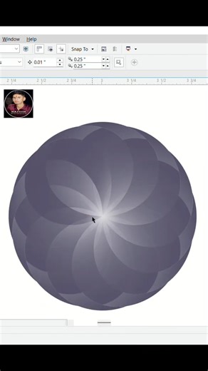 A TUOTORIAL FOR BEGINEER IN COREL🔥🔥 #coreldesign #coreldraw #3D design In Coreldraw #shorts #viral