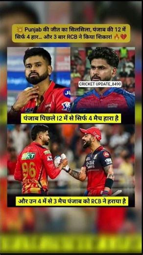 punjab strong 😱 par RCB ka darr alag hi level🔥 #shorts #ipl2026
