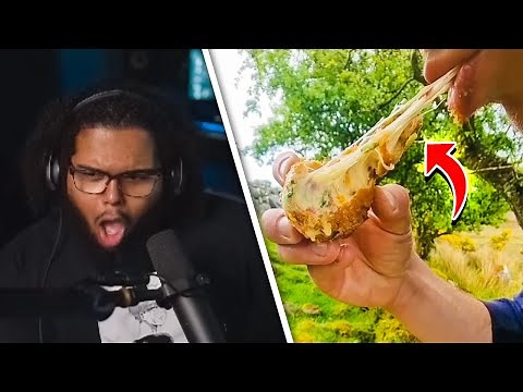GRIZZY REACTS TO OUTDOOR COOKING VIDEOS!