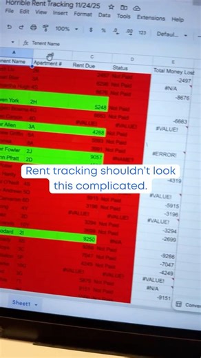 Simple rent tracking finally exists. #landlord #propertymanagement #propertyownership