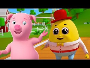 Humpty Dumpty canción | canciones infantiles | canciones para niños | Spanish Nursery Rhymes