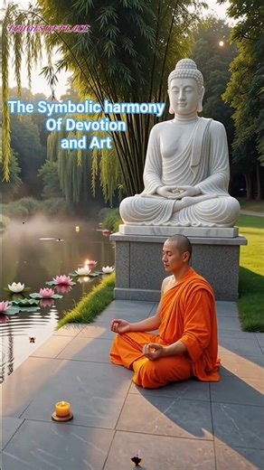 The Path to Stillness/Monk Meditation by the Sacred Buddha #meditation #monkmode