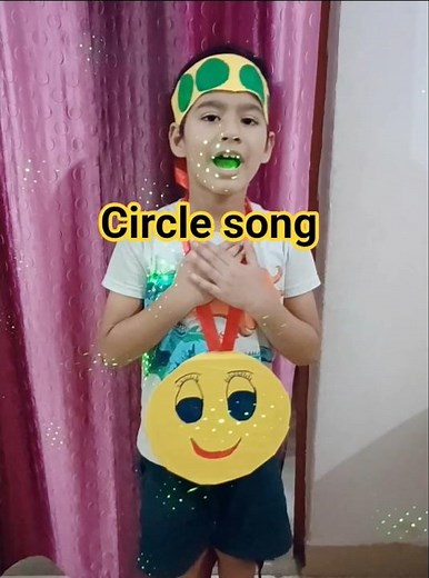 Round and smooth Circle song| Learn shape| kids rhymes| Circle ⭕song| learn Circle | Circle rhymes|