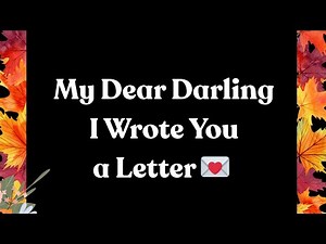 Read This When You’re Alone, Babe 💙 💛 A Private Letter for Your Eyes Only (A Love Letter)