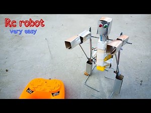 How to make a robot at home very easy || Remote controlled robot || rc robot || How to create