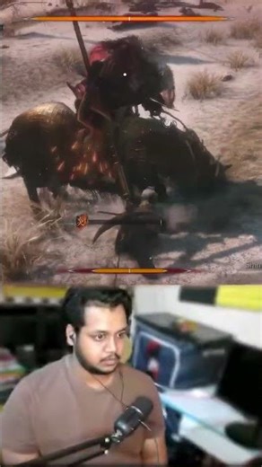 Day 3 In Sekiro Gyoubu Boss Fight #sekiro #sekiroshadowsdietwice #shorts #sekiro_gameplay #gaming