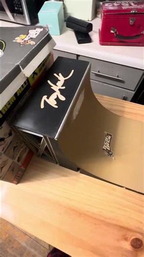 Fingerboard Half-pipe Tony Hawk Tech Deck Goodwill find