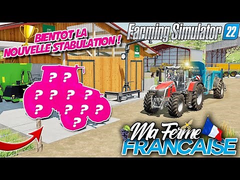 NOUVEAU VIEUX TRACTEUR ! 🚜😁 - Ma Ferme Française #25 - Farming simulator 22