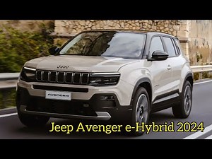 Nouvelle Jeep Avenger e-Hybrid 2024 | Extérieur & Intérieur